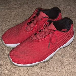 Red Jordan Futures Size 11
